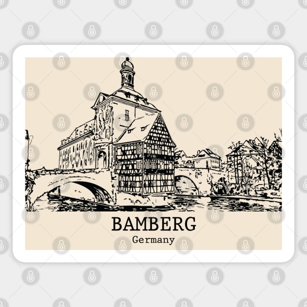 Bamberg - Germany Magnet by Lakeric